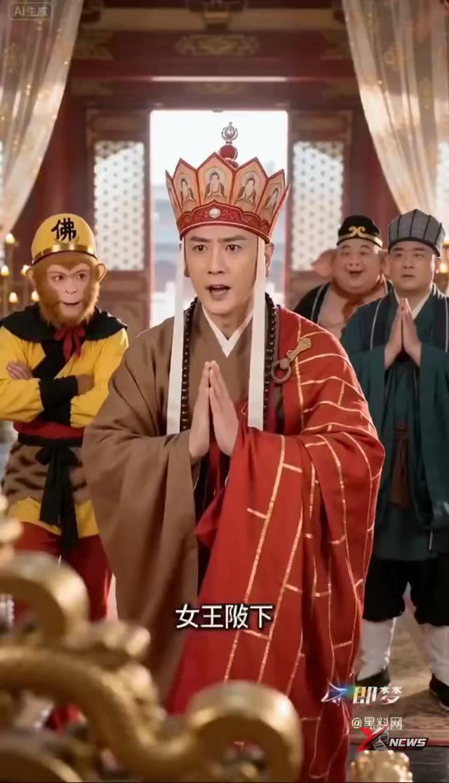 女儿国国王邀唐僧看黑料，这瓜太甜走不动道