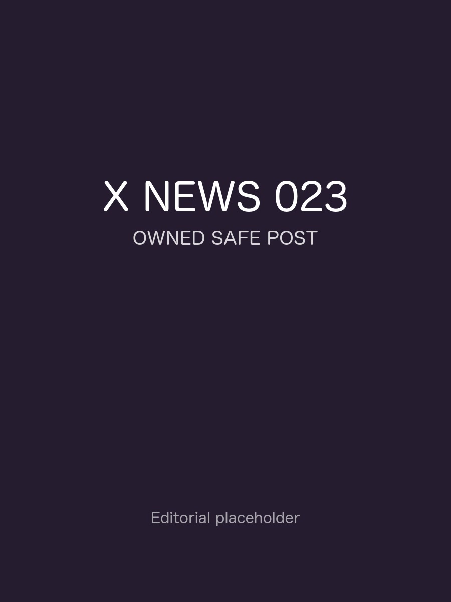X News 晚间更新 023