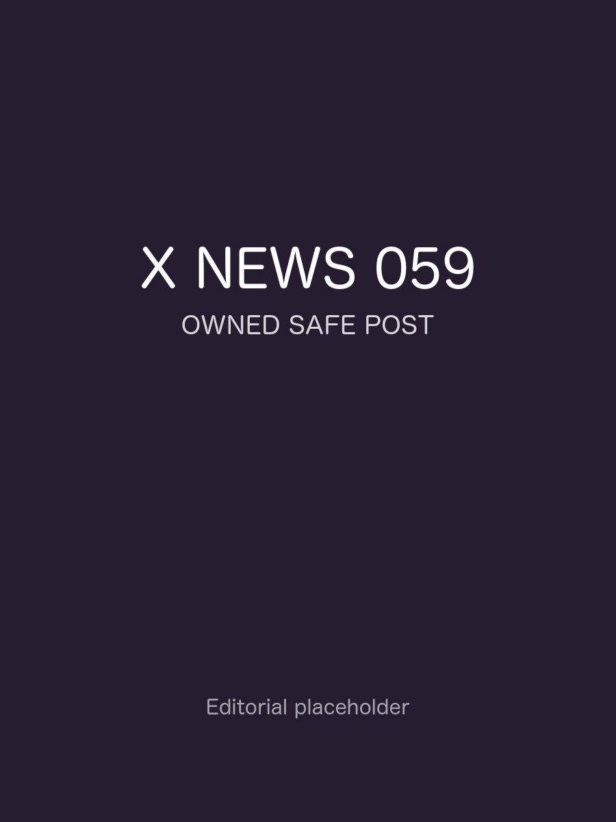 X News 晚间更新 059