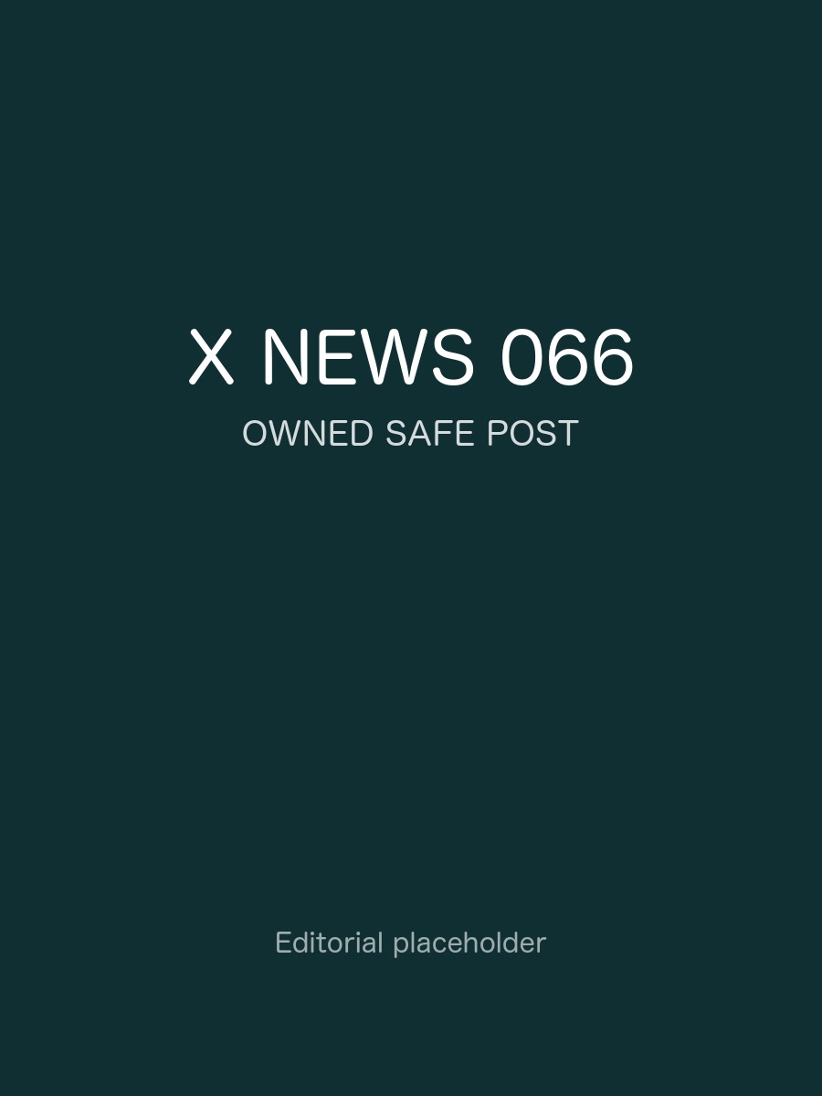 X News 安全补位 066